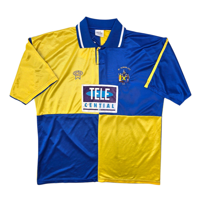 1990s St Albans City Home Football Shirt (2XL) Icis - Football Finery - FF307169