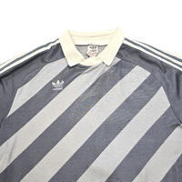 1990s Template Goal Keeper Football Shirt (L) Adidas 1 (Grey) - Football Finery - FF302598