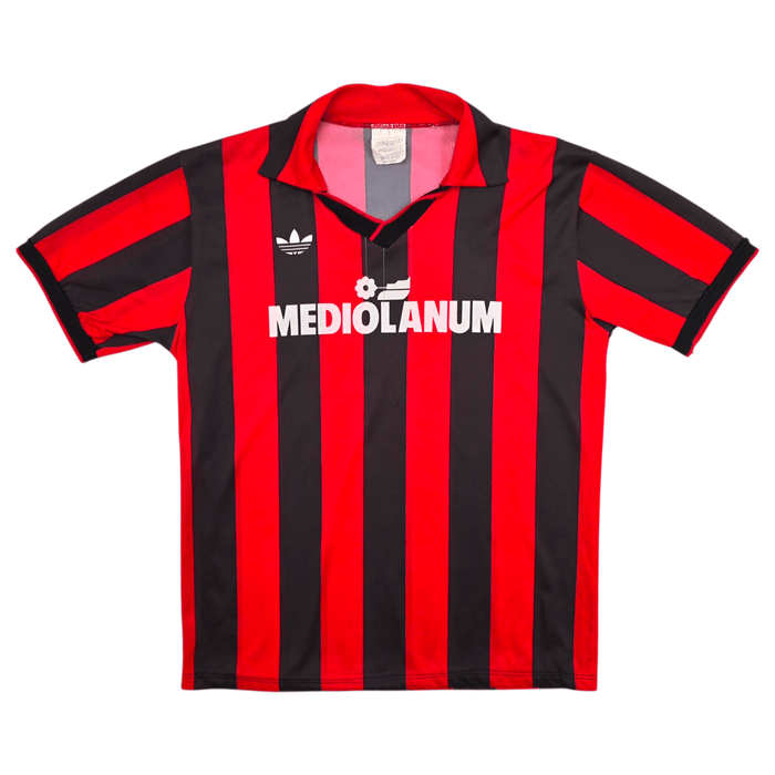 1991/92 AC Milan Home Football Shirt (M) Adidas - Football Finery - FF300855