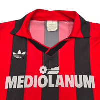 1991/92 AC Milan Home Football Shirt (M) Adidas - Football Finery - FF300855