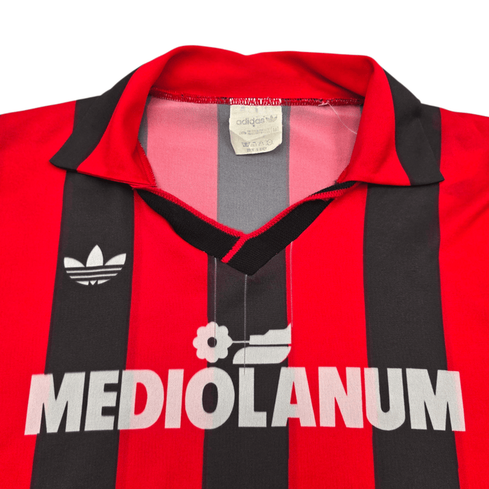 1991/92 AC Milan Home Football Shirt (M) Adidas - Football Finery - FF300855