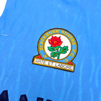 1991/92 Blackburn Rovers Home Football Shirt (L) Ribero - Football Finery - FF203967