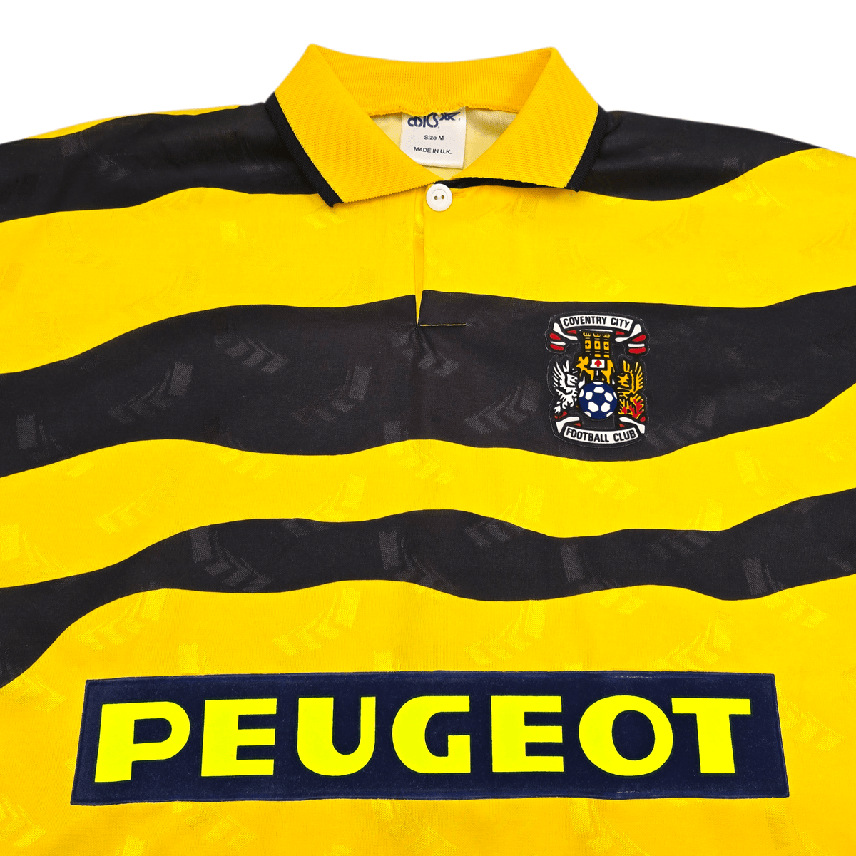 1991/92 Coventry City Away Football Shirt (M) Asics - Football Finery - FF304184