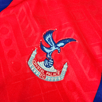 1991/92 Crystal Palace Home Football Shirt (M) Ribero - Football Finery - FF301595