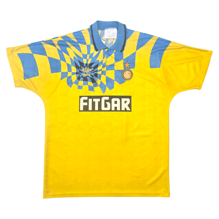 1991/92 Inter Milan Third Football Shirt (M) Umbro - Football Finery - FF304897
