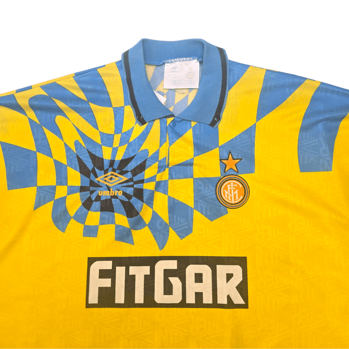 1991/92 Inter Milan Third Football Shirt (M) Umbro - Football Finery - FF304897