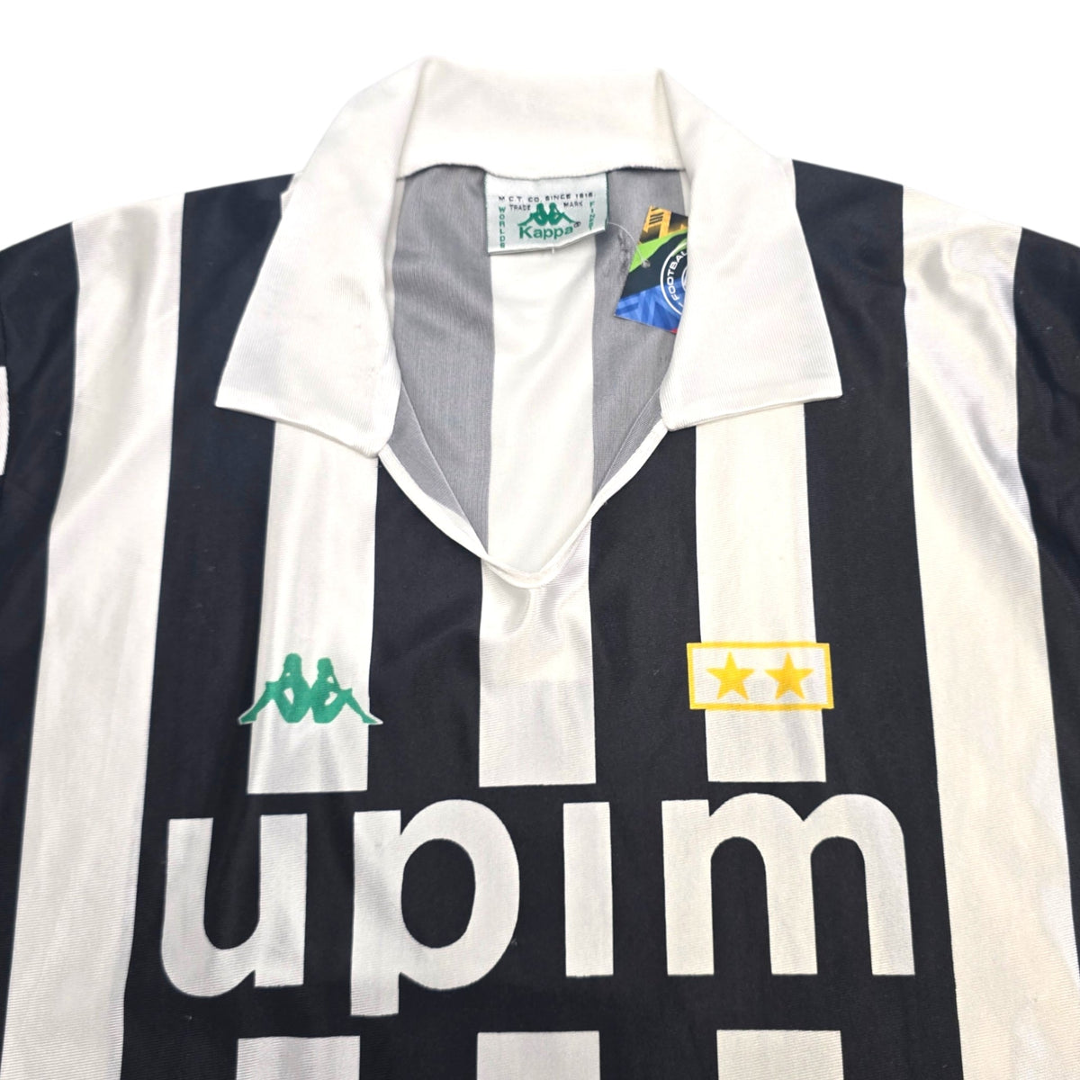 1991/92 Juventus Home Football Shirt (L) Kappa - Football Finery - FF305686