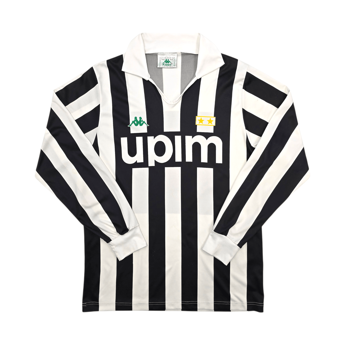 1991/92 Juventus Home Football Shirt (S) Kappa - Football Finery - FF301783