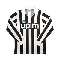 1991/92 Juventus Home Football Shirt (S) Kappa - Football Finery - FF301783