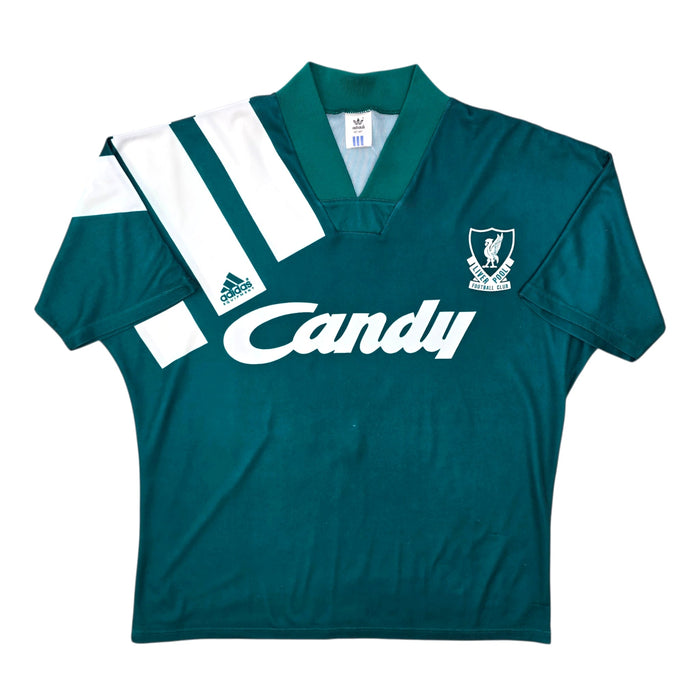 1991/92 Liverpool Away Football Shirt (L) Adidas - Football Finery - FF304894
