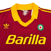 1991/92 Roma Home Football Shirt (XL) Adidas 10 (Fausto Salsano) - Football Finery - FF306419