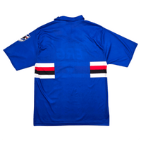 1991/92 Sampdoria Home Football Shirt (XL) Asics - Football Finery - FF304091