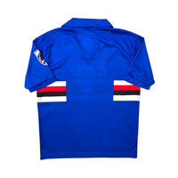 1991/92 Sampdoria Home Football Shirt (XL) Asics - Football Finery - FF305699