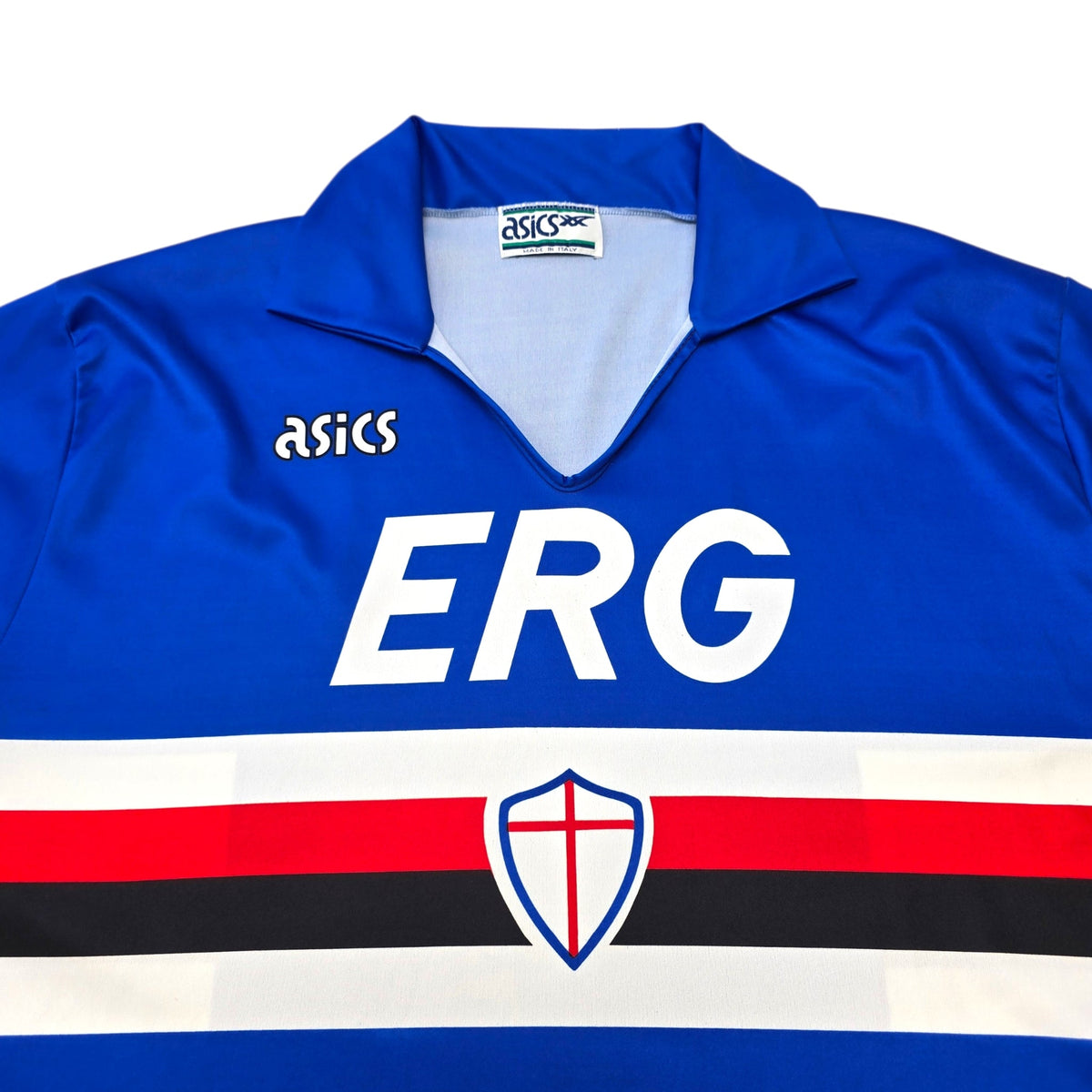 1991/92 Sampdoria Home Football Shirt (XL) Asics - Football Finery - FF305699