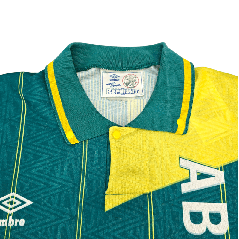 1991/93 Ajax Away Football Shirt (XL) Umbro - Football Finery - FF301715