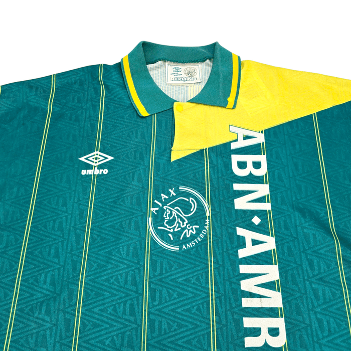 1991/93 Ajax Away Football Shirt (XL) Umbro - Football Finery - FF301715