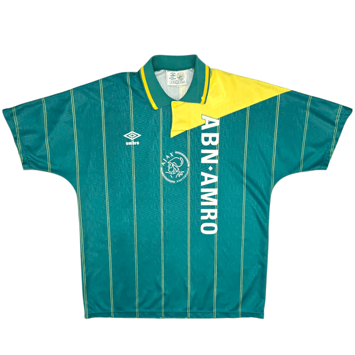 1991/93 Ajax Away Football Shirt (XL) Umbro - Football Finery - FF301715