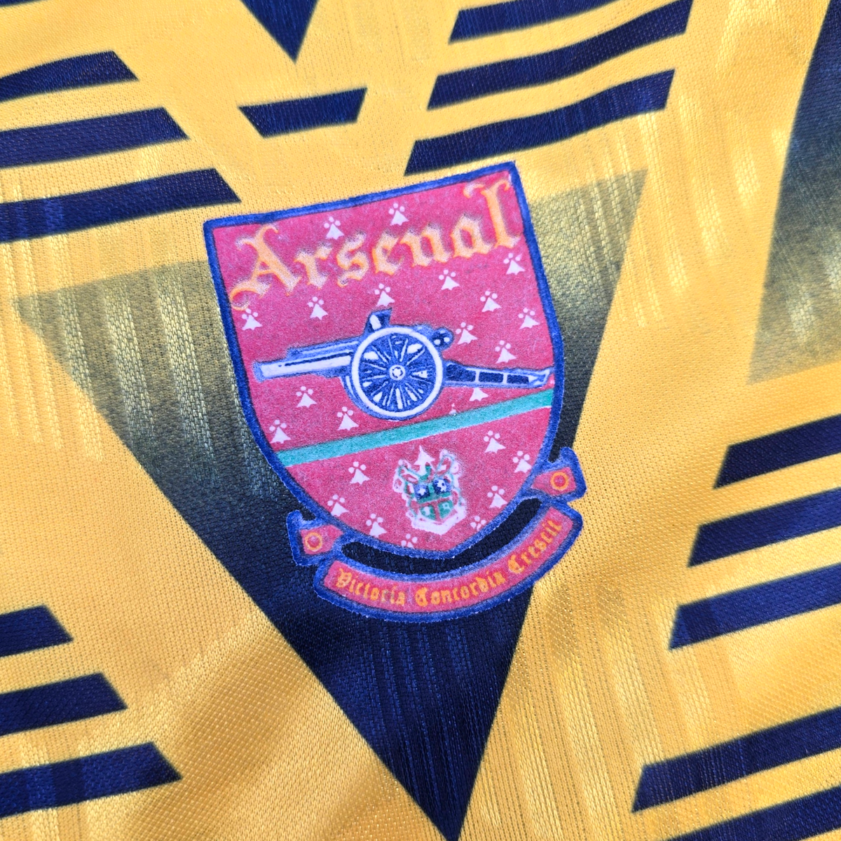 1991/93 Arsenal Away Football Shirt (M) Adidas - Football Finery - FF304989