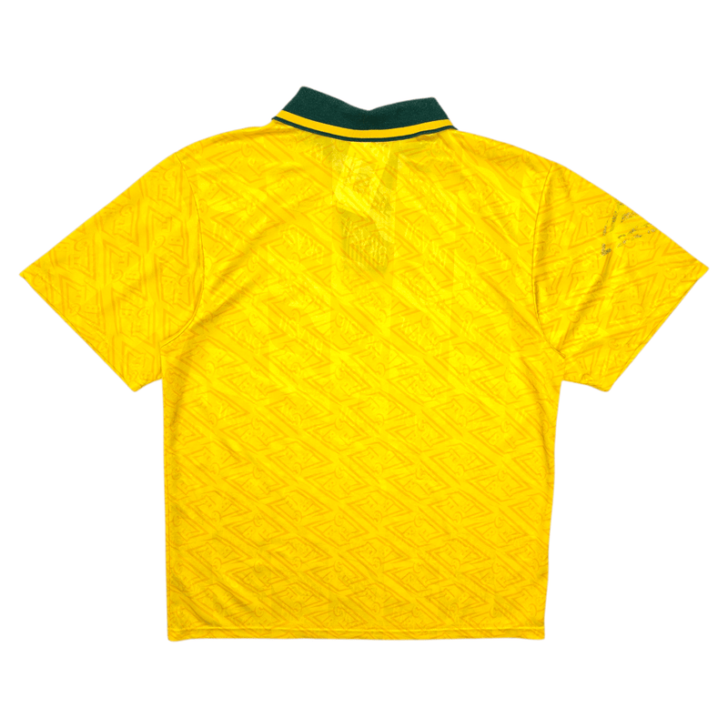 1991/93 Brazil Home Football Shirt (L) Umbro – Football Finery