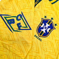 1991/93 Brazil Home Football Shirt (XL) Umbro - Football Finery - FF304367