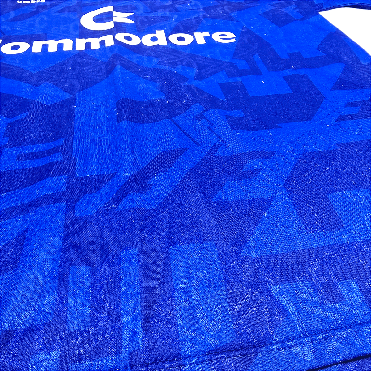 1991/93 Chelsea Home Football Shirt (L) Umbro - Football Finery - FF303082