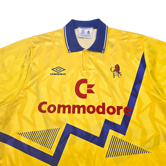 1991/93 Chelsea Third Football Shirt (L) Umbro - Football Finery - FF303086