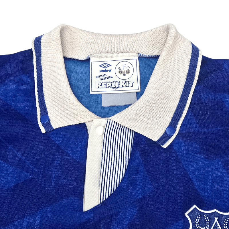 1991/93 Everton Home Football Shirt (L) Umbro - Football Finery - FF300931