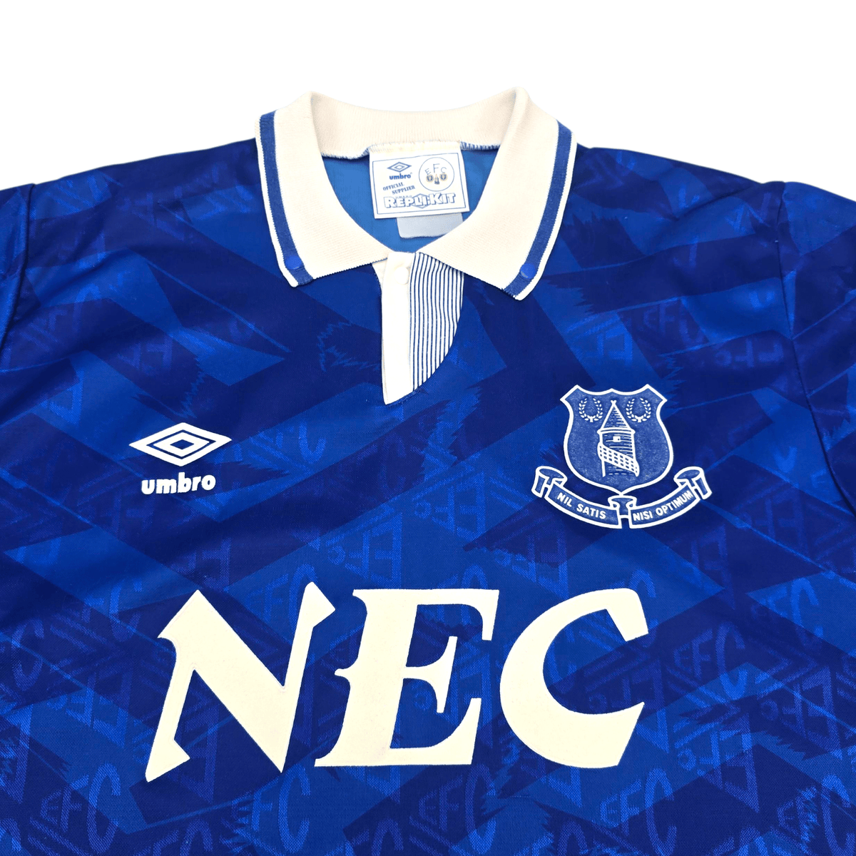 1991/93 Everton Home Football Shirt (L) Umbro - Football Finery - FF300931