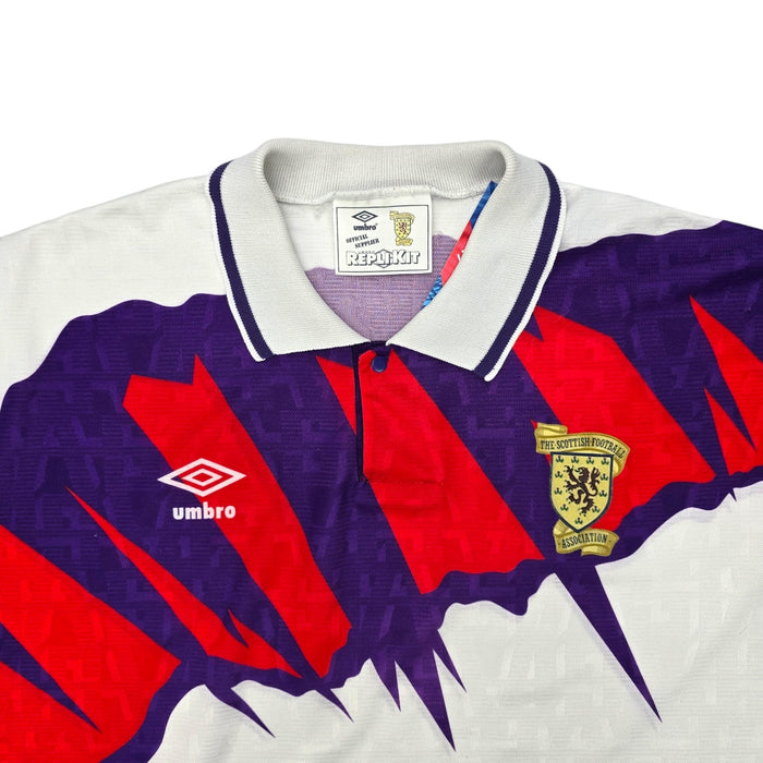 1991/93 Scotland Third Football Shirt (L) Umbro - Football Finery - FF203764