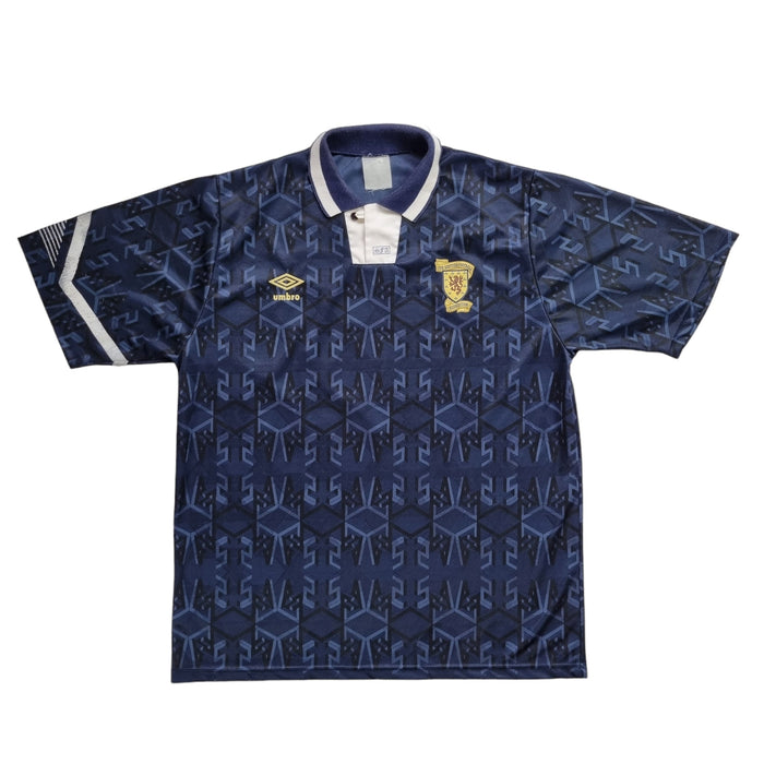 1991/94 Scotland Home Football Shirt (XL) Umbro - Football Finery - FF202724