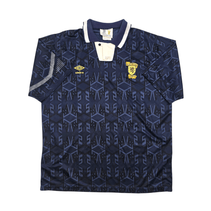 1991/94 Scotland Home Football Shirt (XL) Umbro - Football Finery - FF305031
