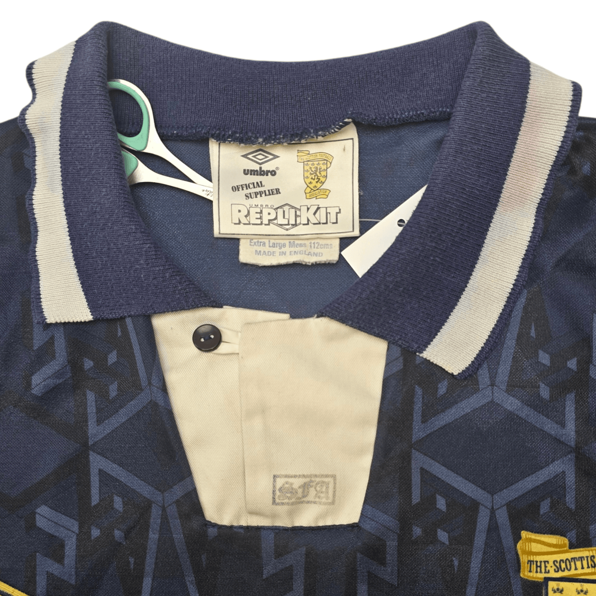 1991/94 Scotland Home Football Shirt (XL) Umbro - Football Finery - FF305031