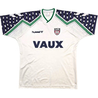 1991/94 Sunderland Away Football Shirt (M) Hummel - Football Finery - FF306032