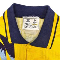 1991/95 Tottenham Hotspur Away Football Shirt (XL) Umbro 18 Klinsmann - Football Finery - FF305597