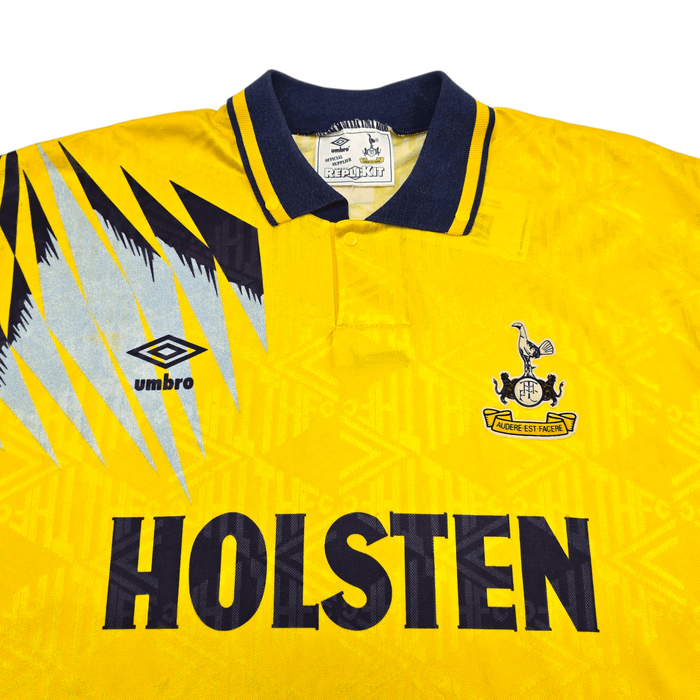 1991/95 Tottenham Hotspur Away Football Shirt (XL) Umbro - Football Finery - FF304162