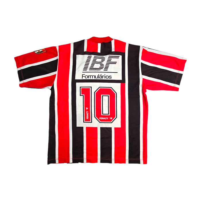 1992 Sao Paulo Away Football Shirt (L) Penalty #10 (Rai) - Football Finery - FF203280