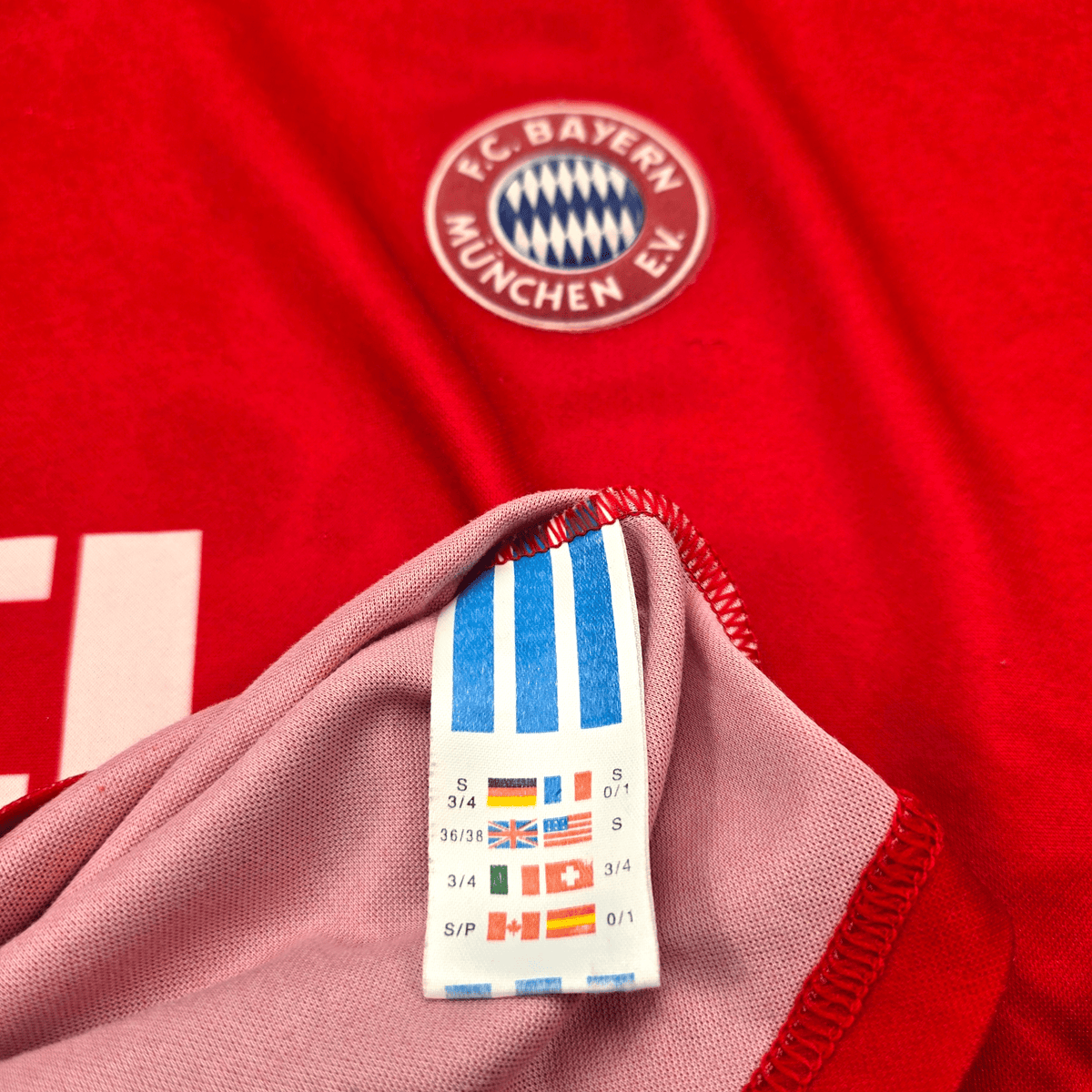 1992/93 Bayern Munich Home Football Shirt (S) Adidas 8 (Schupp) - Football Finery - FF300456