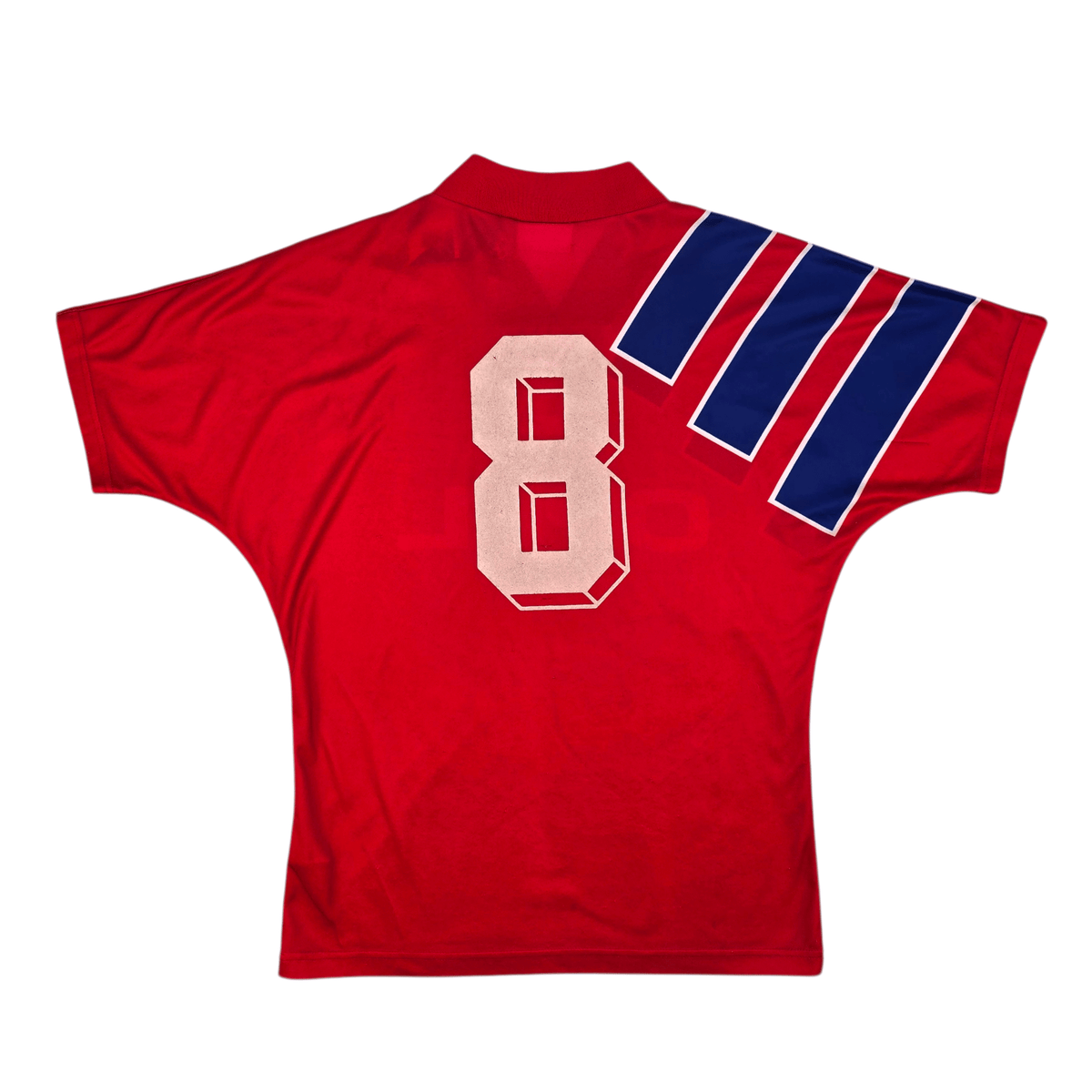 1992/93 Bayern Munich Home Football Shirt (S) Adidas 8 (Schupp) - Football Finery - FF300456