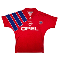 1992/93 Bayern Munich Home Football Shirt (S) Adidas 8 (Schupp) - Football Finery - FF300456