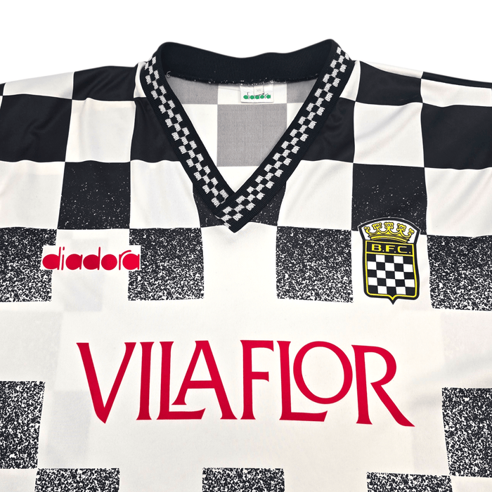 1992/93 Boavista Home Football Shirt (XL) Diadora - Football Finery - FF304924