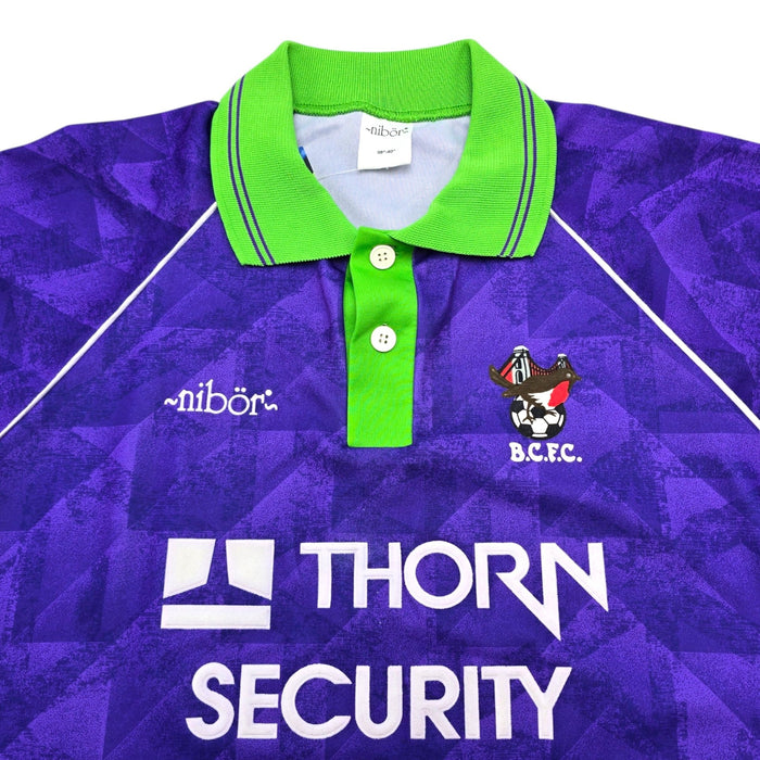 1992/93 Bristol City Away Football Shirt (M) Nibor - Football Finery - FF307937