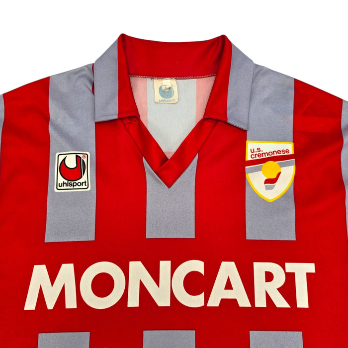1992/93 Cremonese Home Football Shirt (XL) Uhlsport - Football Finery - FF204428