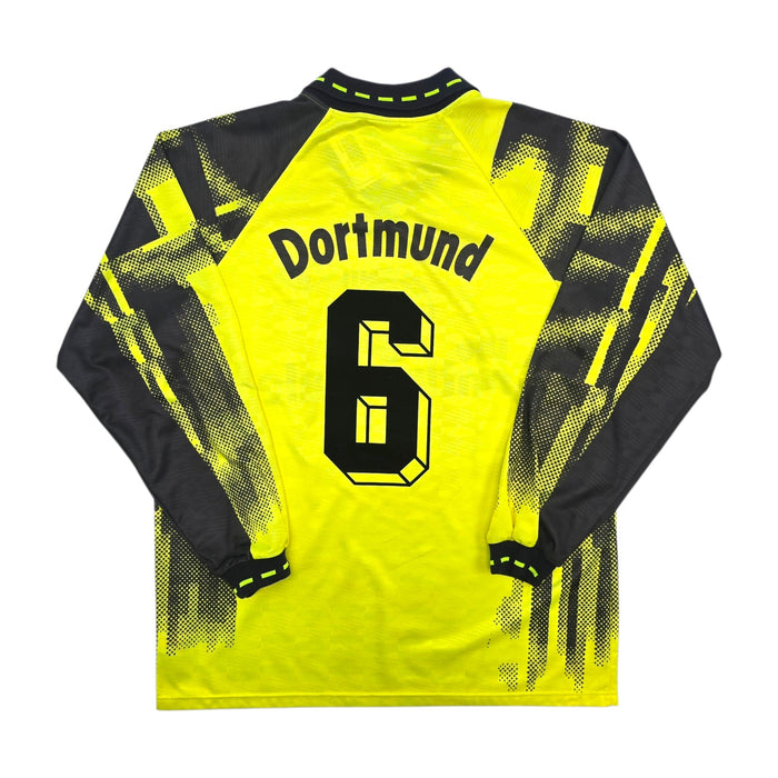 1992/93 Dortmund Home Football Shirt (XL) Nike 6 - Football Finery - FF305888