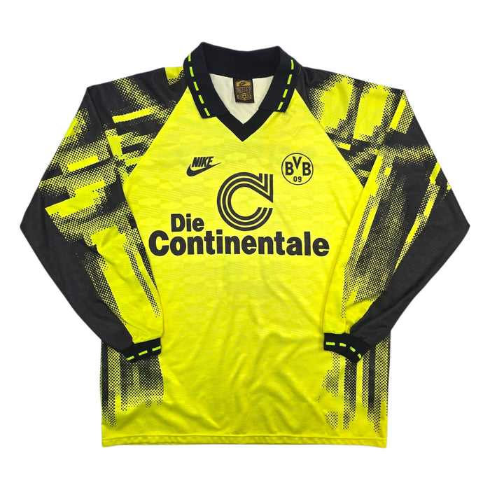 1992/93 Dortmund Home Football Shirt (XL) Nike 6 - Football Finery - FF305888