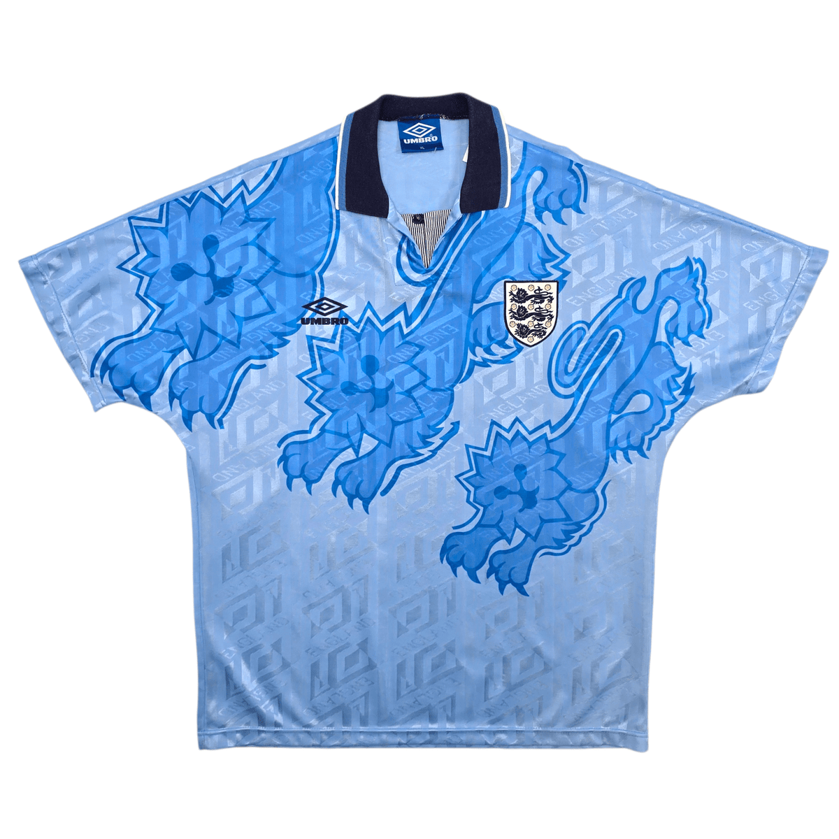 1992/93 England Third Football Shirt (XL) Umbro - Football Finery - FF304826