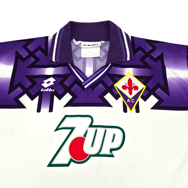 1992/93 Fiorentina Away Football Shirt (2XL) Lotto - Football Finery - FF301941