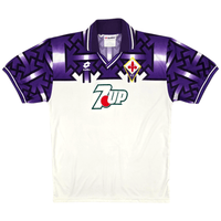 1992/93 Fiorentina Away Football Shirt (2XL) Lotto - Football Finery - FF301941