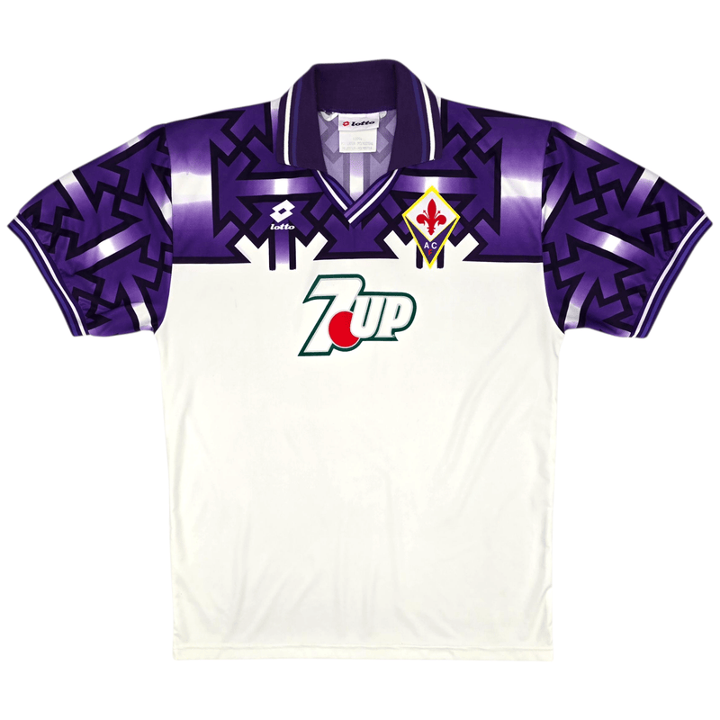 1992/93 Fiorentina Away Football Shirt (2XL) Lotto - Football Finery - FF301941