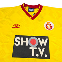 1992/93 Galatasaray Away Football Shirt (L) Umbro - Football Finery - FF306886