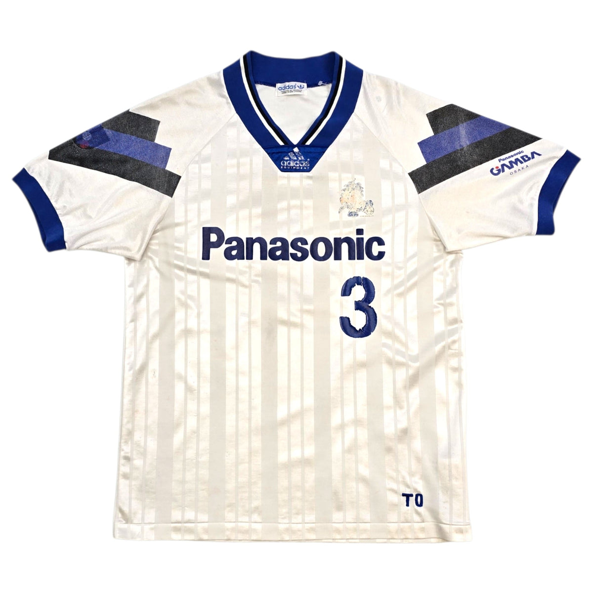 1992/93 Gamba Osaka Away Football Shirt (M) Adidas 3 - Football Finery - FF300910